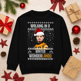 Walking in a Winter WonderLando Christmas Jumper - Lando Norris McLaren F1 Fan Gift