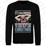 John McGinn Aston Villa Christmas Jumper – “It’s McGinning to Look a Lot Like Christmas” – Festive Jumper for AVFC Fans