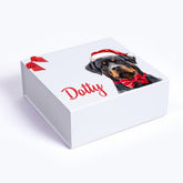 Personalized Dog Breed Christmas Gift Box