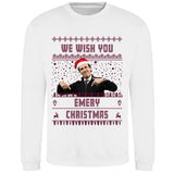 Unai Emery “We Wish You Emery Christmas” Aston Villa Christmas Jumper
