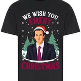 "We Wish You Emery Christmas" Unai Emery Christmas T-Shirt – Black or White