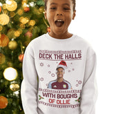Deck the Halls with Boughs of Ollie – Ollie Watkins Christmas Jumper