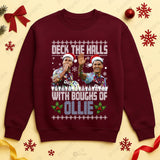 Ollie Watkins Aston Villa Christmas Jumper – “Deck the Halls with Boughs of Ollie” – Festive Jumper for AVFC Fans