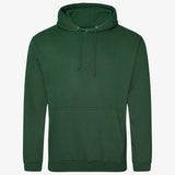 Bottle Green hoodie — AWDis JH001 College Hoodie