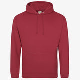 Brick Red hoodie — AWDis JH001 College Hoodie