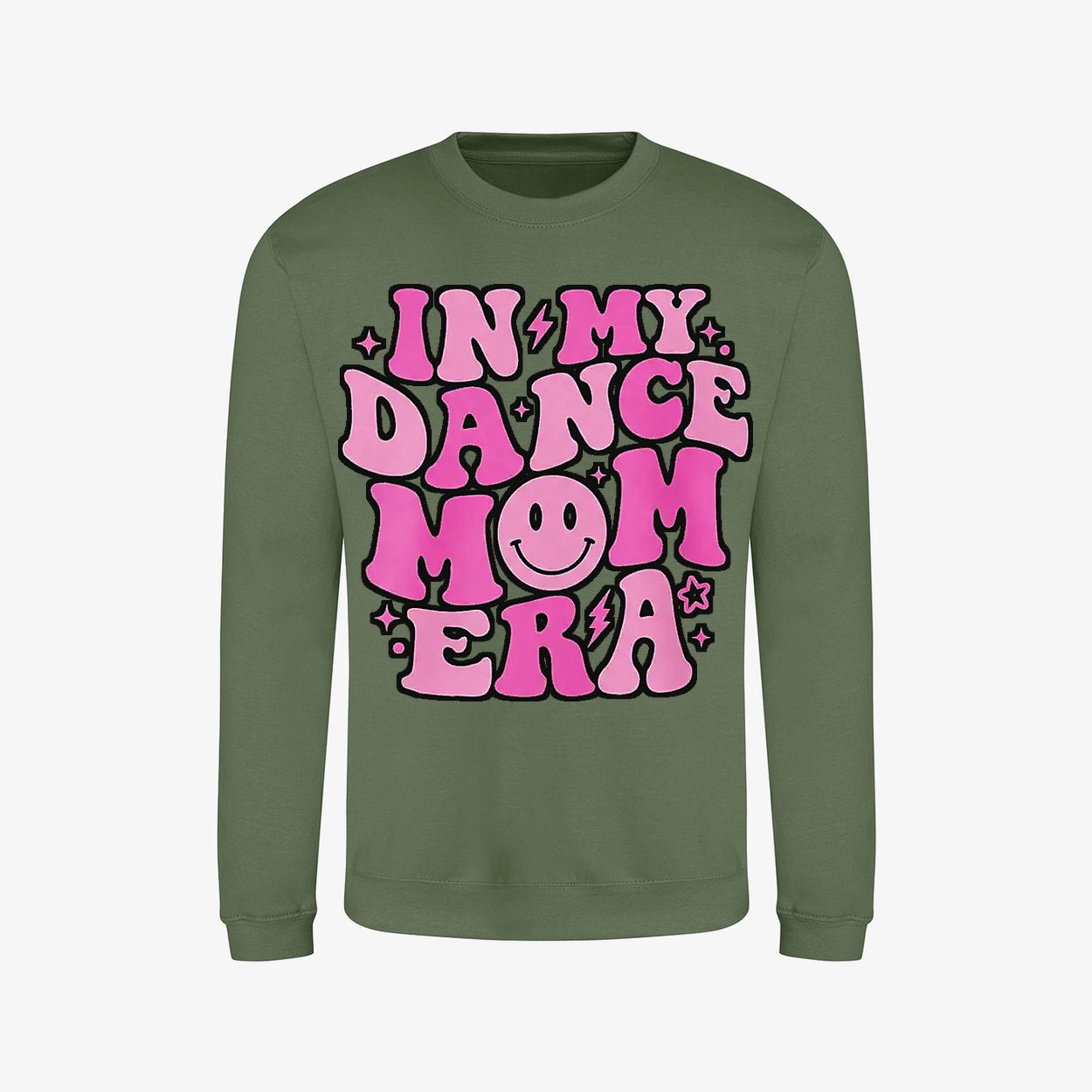 Earthy Green jumper — In My Dance Mom Era