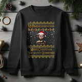 Gollum Christmas Jumper "My Presents" - Funny Lord of the Rings Festive Sweater