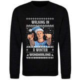 Erling Haaland Christmas Jumper - "Walking in a Winter WONDHAALAND" - For Manchester City Fans