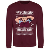 Adults "It's McGinning to Look a Lot Like Christmas" John McGinn Aston Villa Christmas Jumper