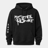 My Chemical Romance inspired black hoodie back print product image