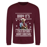 Morgan Rogers Christmas Jumper for Aston Villa Fans "Baby It's Cold Outside" Celebration