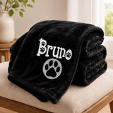 Personalised cat blanket gift example