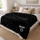 Personalised pet blanket ordering and gift information