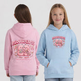 Capybara makeup graphic hoodie front and back print