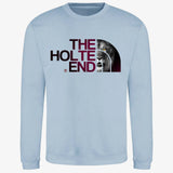 Sky Blue jumper — Aston Villa "The Holte End" Jumper - Stylish Gift for Villa Fans with AVFC Lion Design
