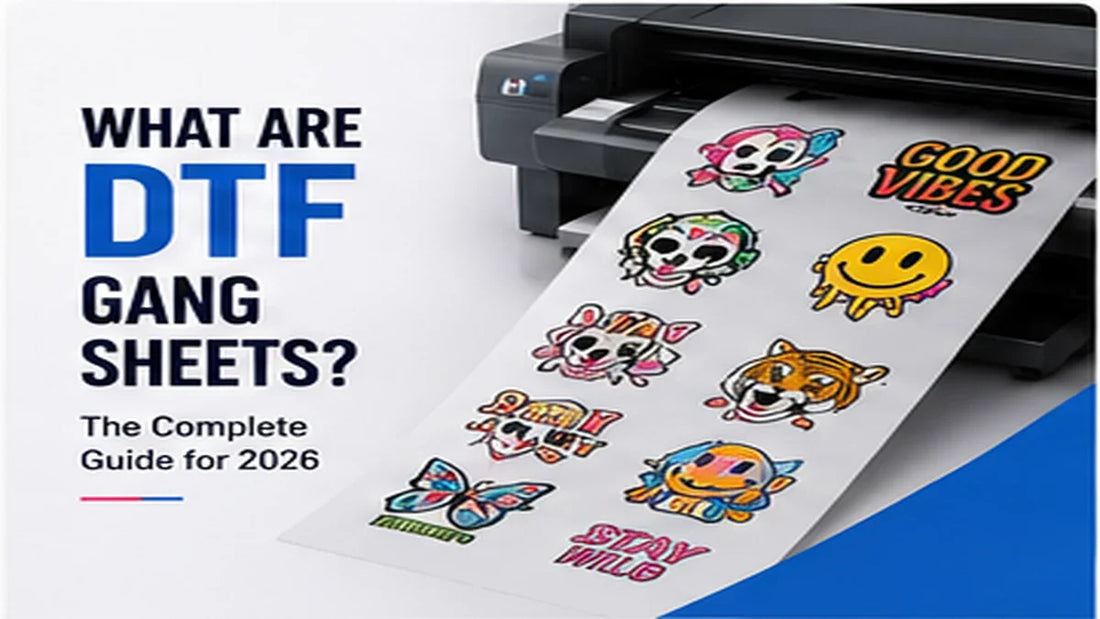 DTF gang sheet printing guide with multiple transfer designs