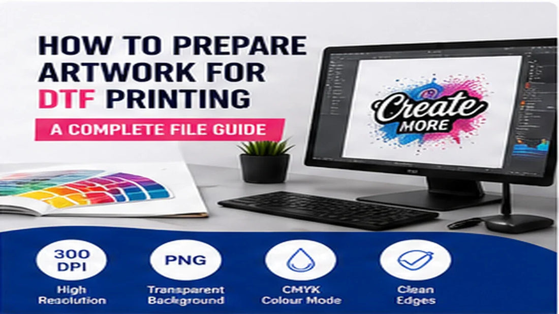 Preparing high resolution transparent artwork for DTF printing