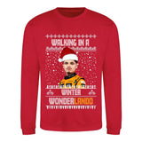Walking in a Winter WonderLando Christmas Jumper - Lando Norris McLaren F1 Fan Gift