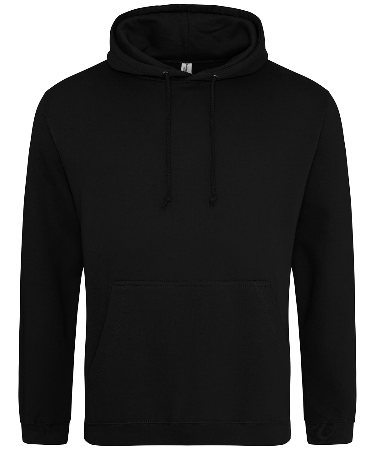 College hoodie – Deep Black