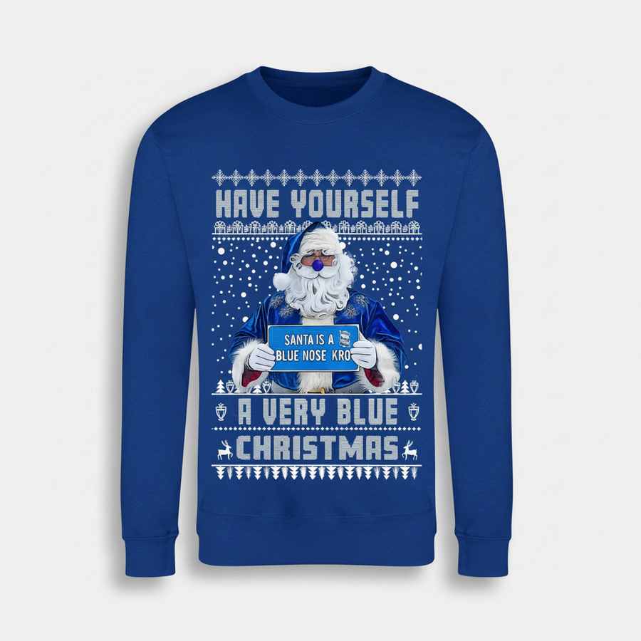 Birmingham City Have Yourself a Very Blue Christmas jumper product image