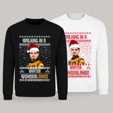 Walking in a Winter WonderLando Christmas Jumper - Lando Norris McLaren F1 Fan Gift
