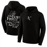 Aston Villa Fan Hoodie | "Villa Boys" Back Print, AV Logo