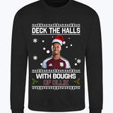 "Deck the Halls with Boughs of Ollie" Ollie Watkins Crew Neck Christmas Jumper
