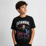 Villa Road To Istanbul T-Shirt | Unai Emery Inspired Claret Blue Football Final Shirt | Villa Fan Gift