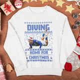 Jack Grealish “Diving Home for Christmas” Jumper | Funny Football Christmas Sweater | Unisex