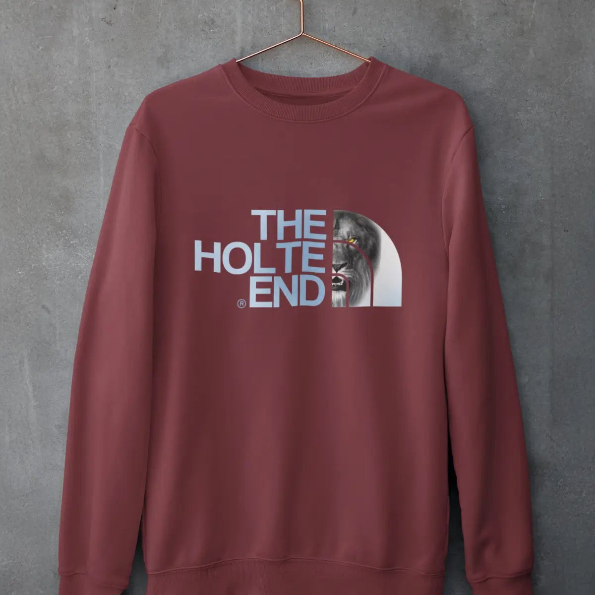 Aston Villa "The Holte End" Jumper - Stylish Gift for Villa Fans with AVFC Lion Design