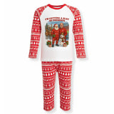 I’m Getting a Slot of Presents Liverpool Arne Slot Kids Christmas Pyjama Set – Red & White