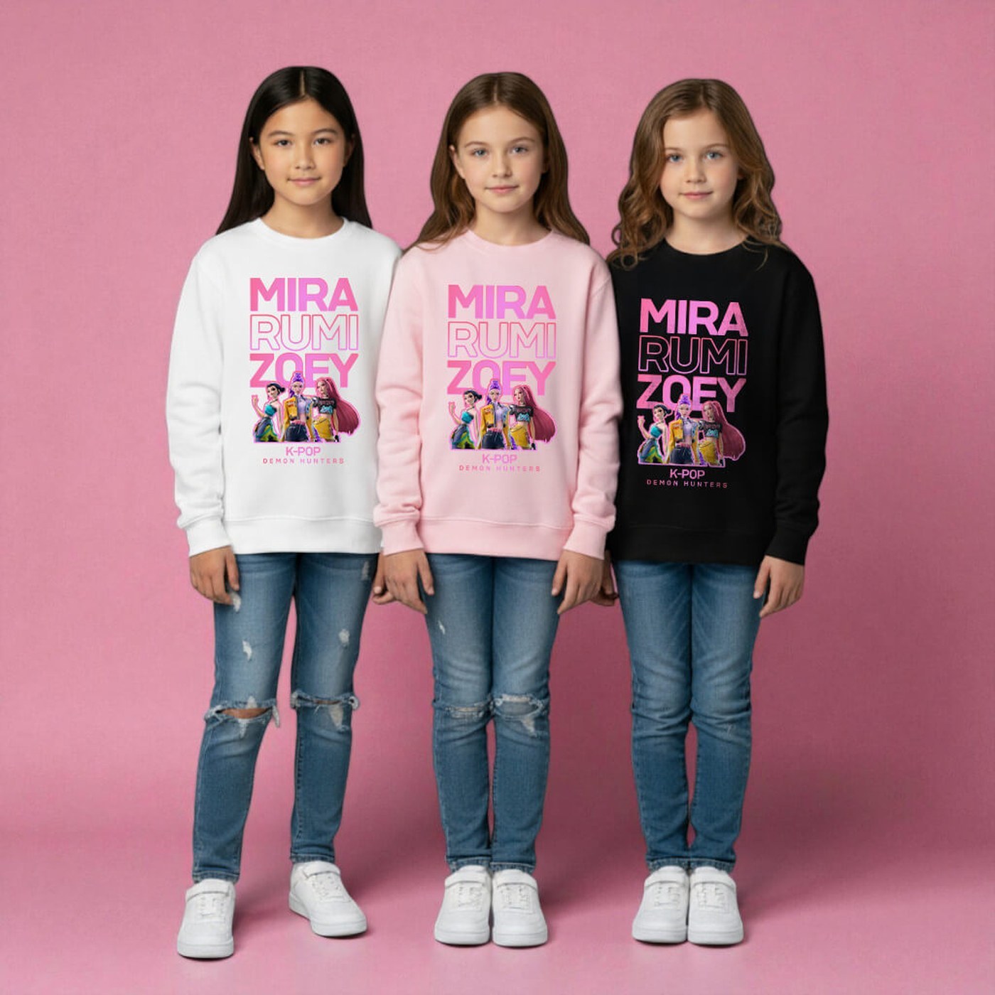 Baby Pink jumper — K-POP Demon Hunters