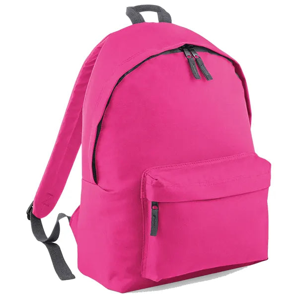 Fuchsia BagBase BG125 backpack
