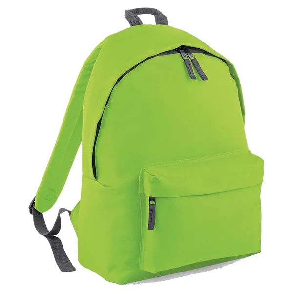 Lime Green BagBase BG125 backpack