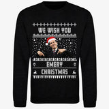 Black jumper — Unai Emery “We Wish You Emery Christmas” Aston Villa Christmas Jumper