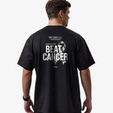 Black tshirt — FIGHTFAIR BEAT CANCER Oversized T-Shirt