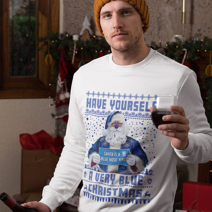 Birmingham City Christmas Jumper - "Have Yourself a Very Blue Christmas" - For Birmingham City Fans
