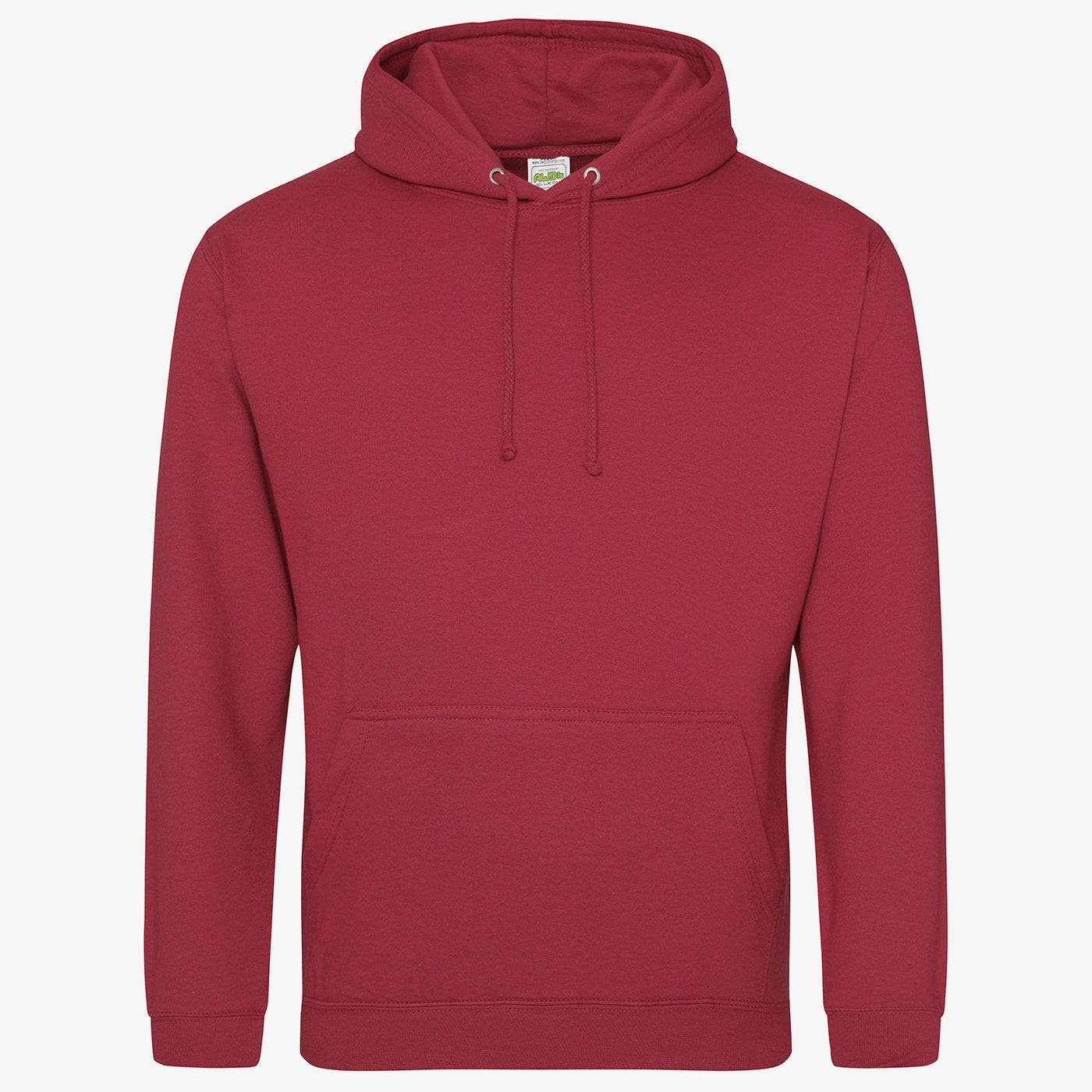 Brick Red hoodie — AWDis JH001 College Hoodie
