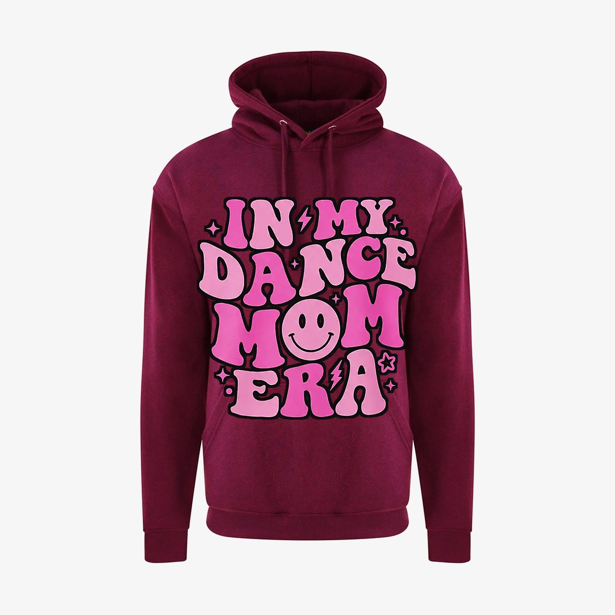 Burgundy hoodie — In My Dance Mom Era