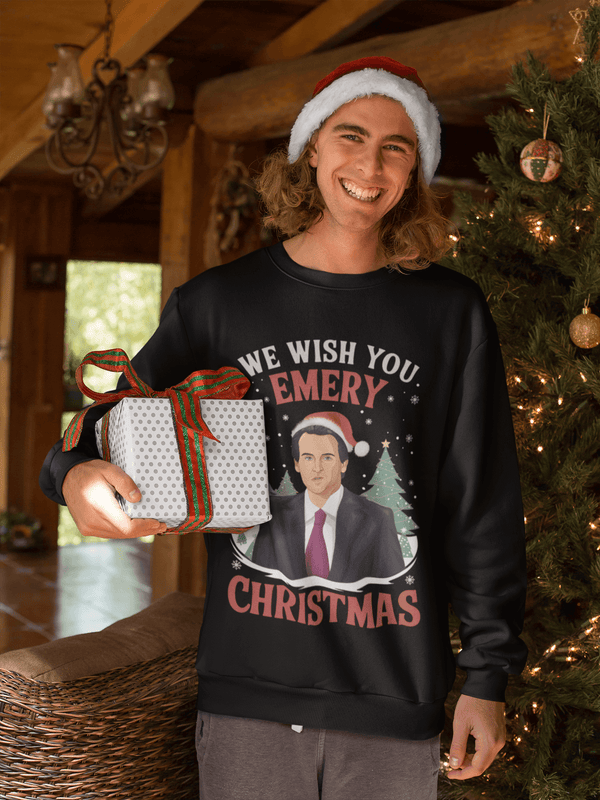 We Wish You Emery Christmas - Unai Emery Crew Neck Christmas Jumper