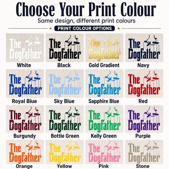 The Dogfather dog owner gift product image