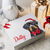 Personalized Dog Breed Christmas Gift Box