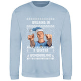 Erling Haaland Christmas Jumper - "Walking in a Winter WONDHAALAND" - For Manchester City Fans