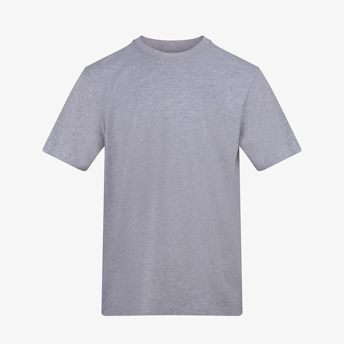 Heather Grey tshirt — AWDis 180 T AT002 Unisex Classic Cotton T-Shirt