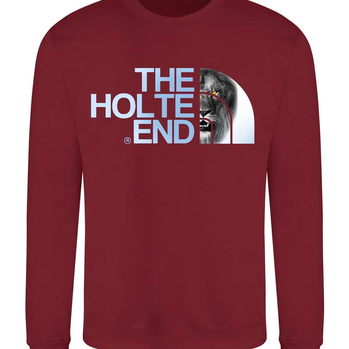 Aston Villa "The Holte End" Jumper - Stylish Gift for Villa Fans with AVFC Lion Design