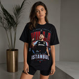 John McGinn Istanbul Final T-Shirt | Villa Football Fan Shirt | Claret Blue European Final Tee | John McGinn 7 Gift