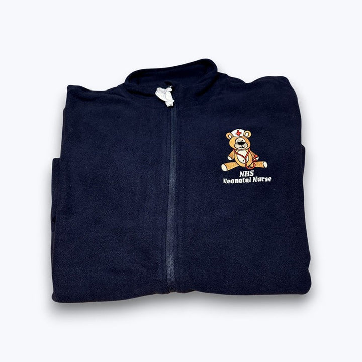 NHS Neonatal Nurse Fleece with Teddy Design