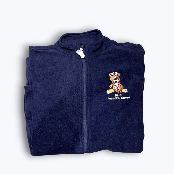 NHS Neonatal Nurse Fleece with Teddy Design