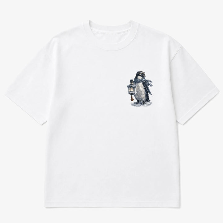 Penguin Ice Lantern Graphic T-Shirt