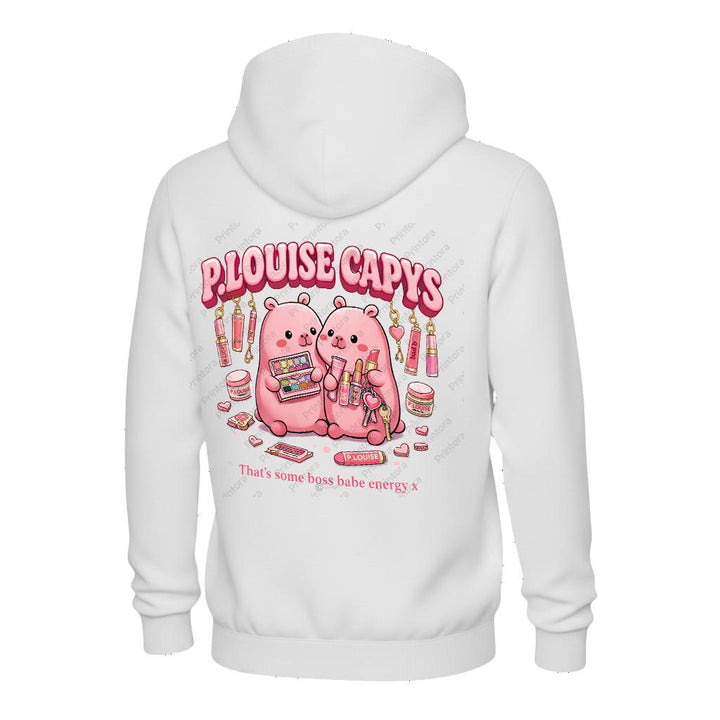 Capybara kids hoodie care and product details